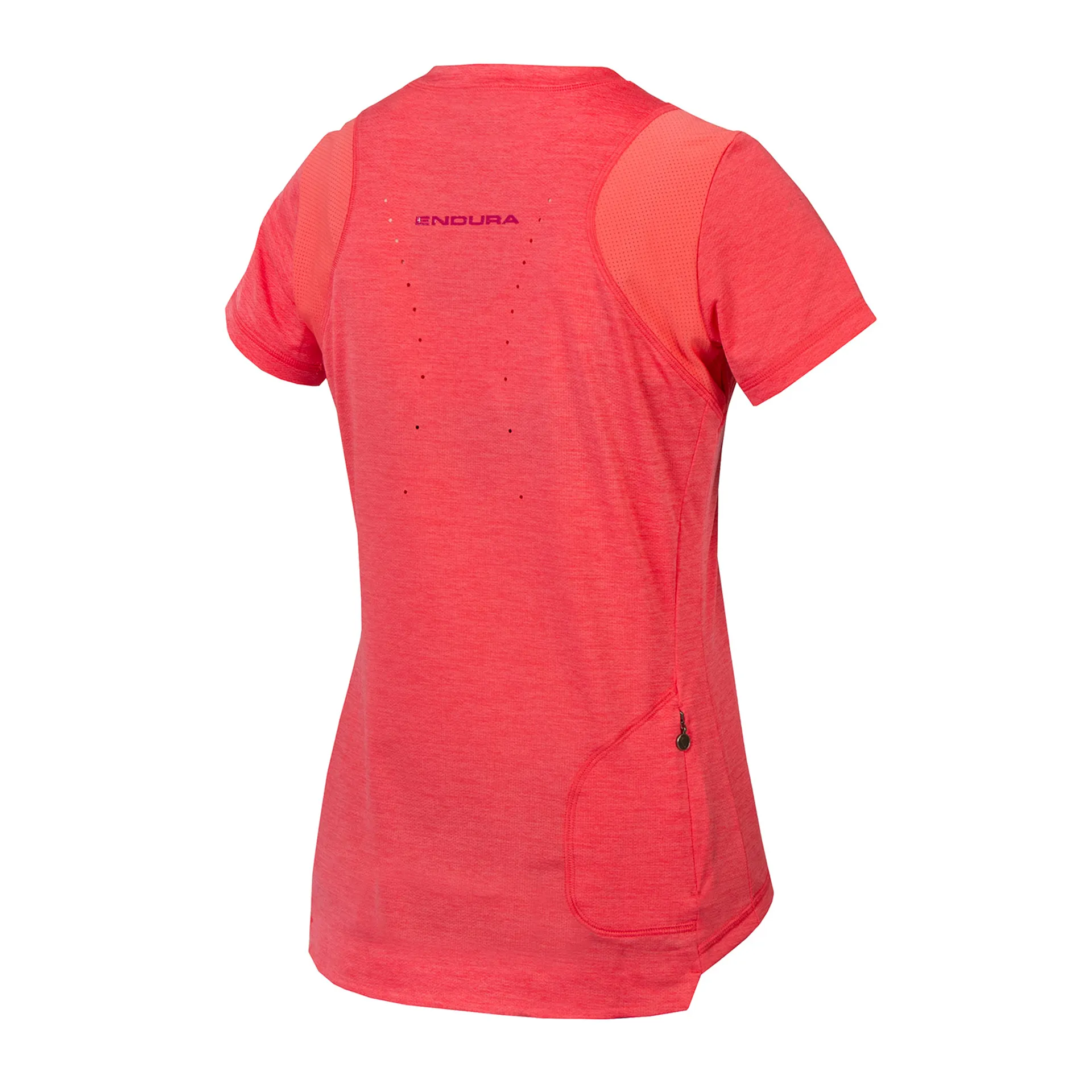 Endura SingleTrack Womens SS MTB Jersey Punch Pink