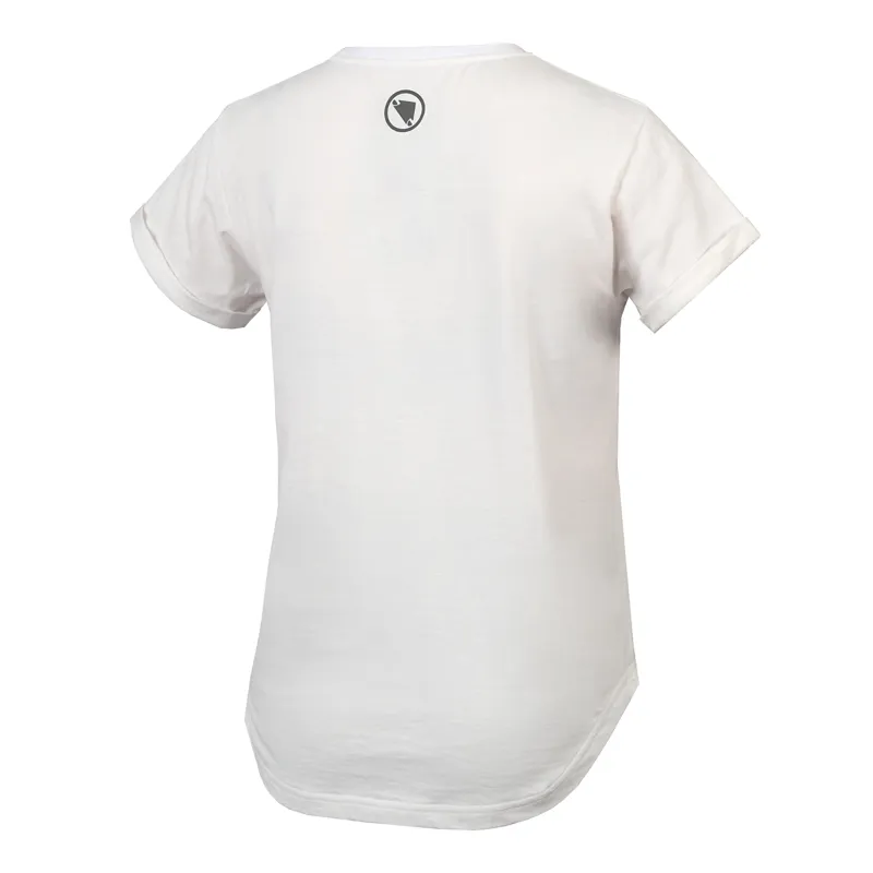 Endura One Clan Organic Womens SS Tee White-1
