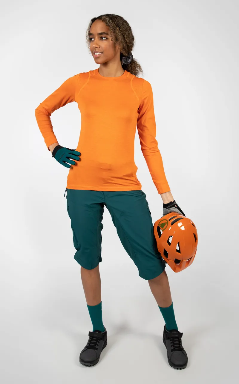 Endura SingleTrack LS Womens Jersey Harvest-8