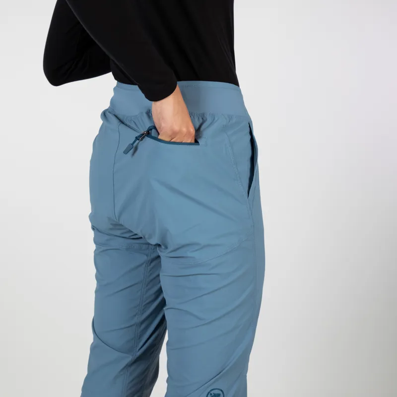 Endura Hummvee Lite 3/4 Womens Shorts Slate Blue-2