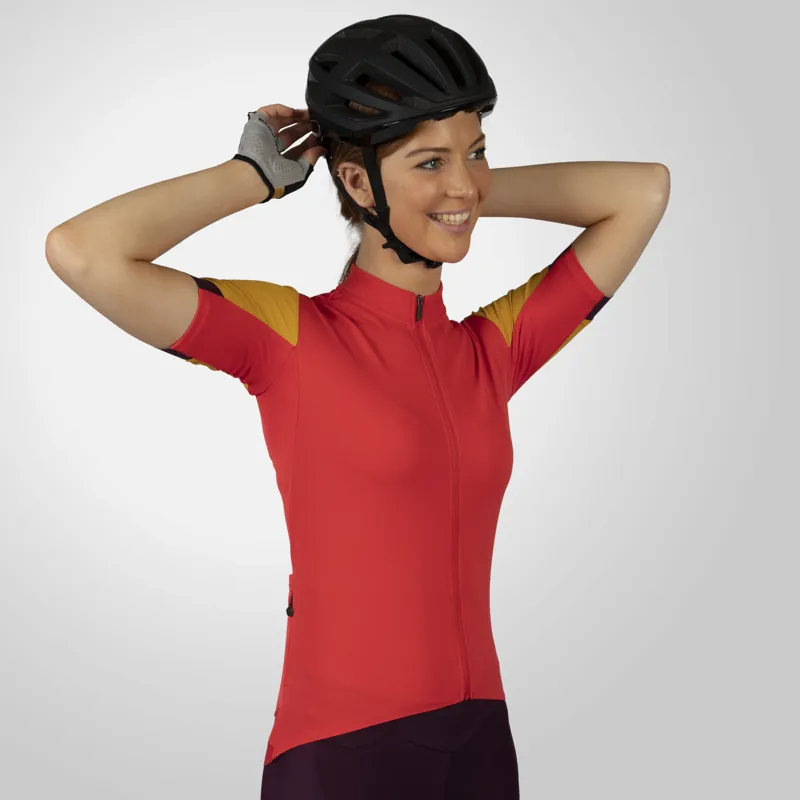 Endura FS260 SS Women's Jersey Pomegranate-5