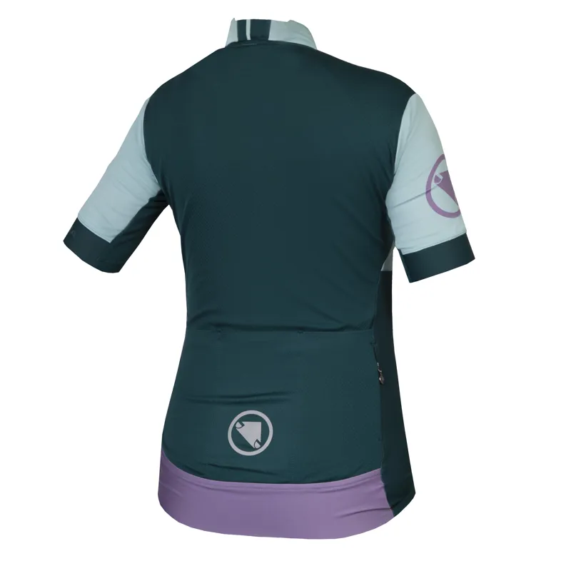 Endura FS260 Print SS Woman's Jersey Violet-1