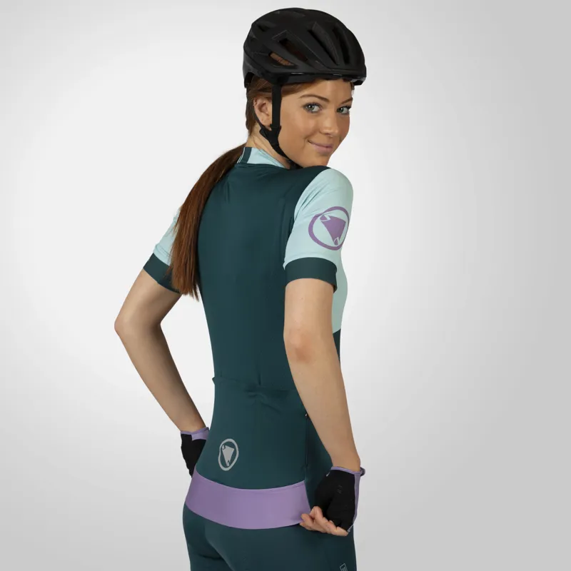 Endura FS260 Print SS Woman's Jersey Violet-5