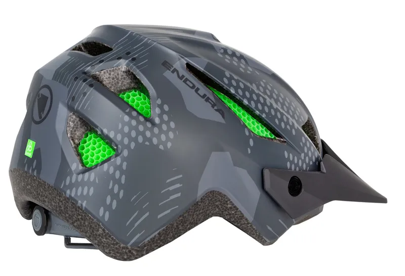 Endura MT500 JR Youth MTB Helmet Grey Camo-1
