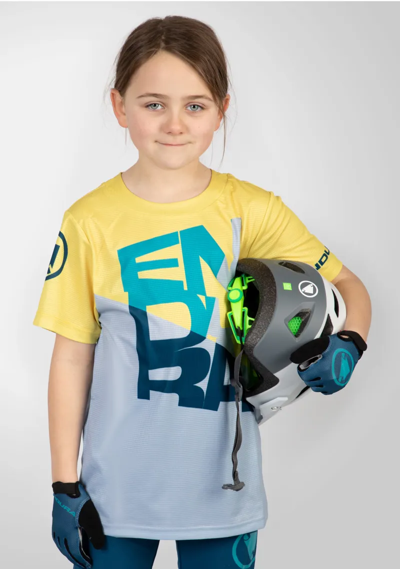 Endura Kids SingleTrack Core SS Tee Blueberry-5