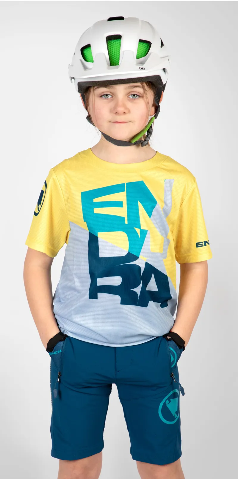 Endura Kids SingleTrack Core SS Tee Blueberry-4