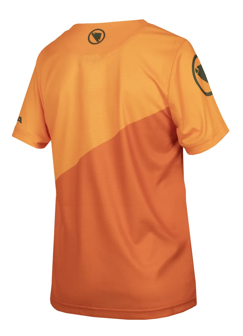 Endura Kids SingleTrack Core SS Tee Tangerine-1
