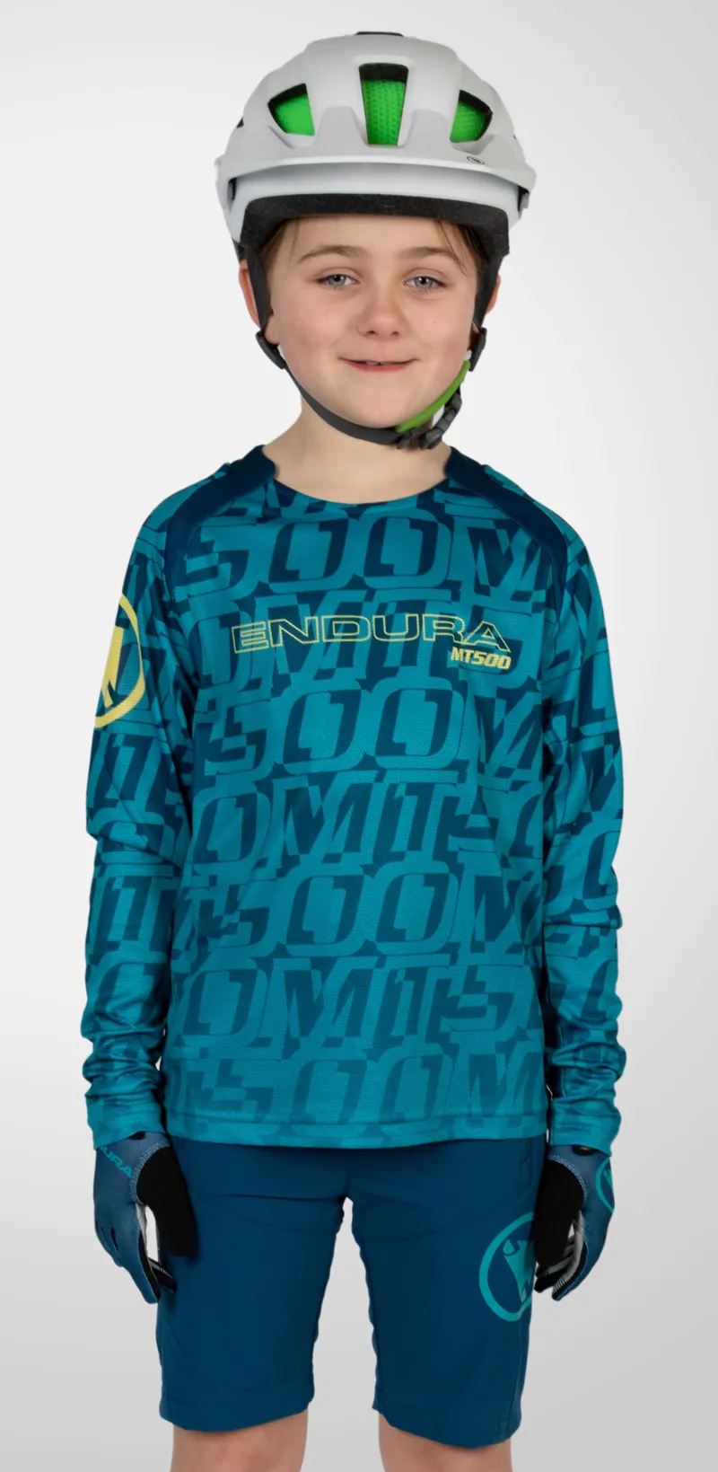 Endura MT500JR Kids Burner Shorts Blueberry-3