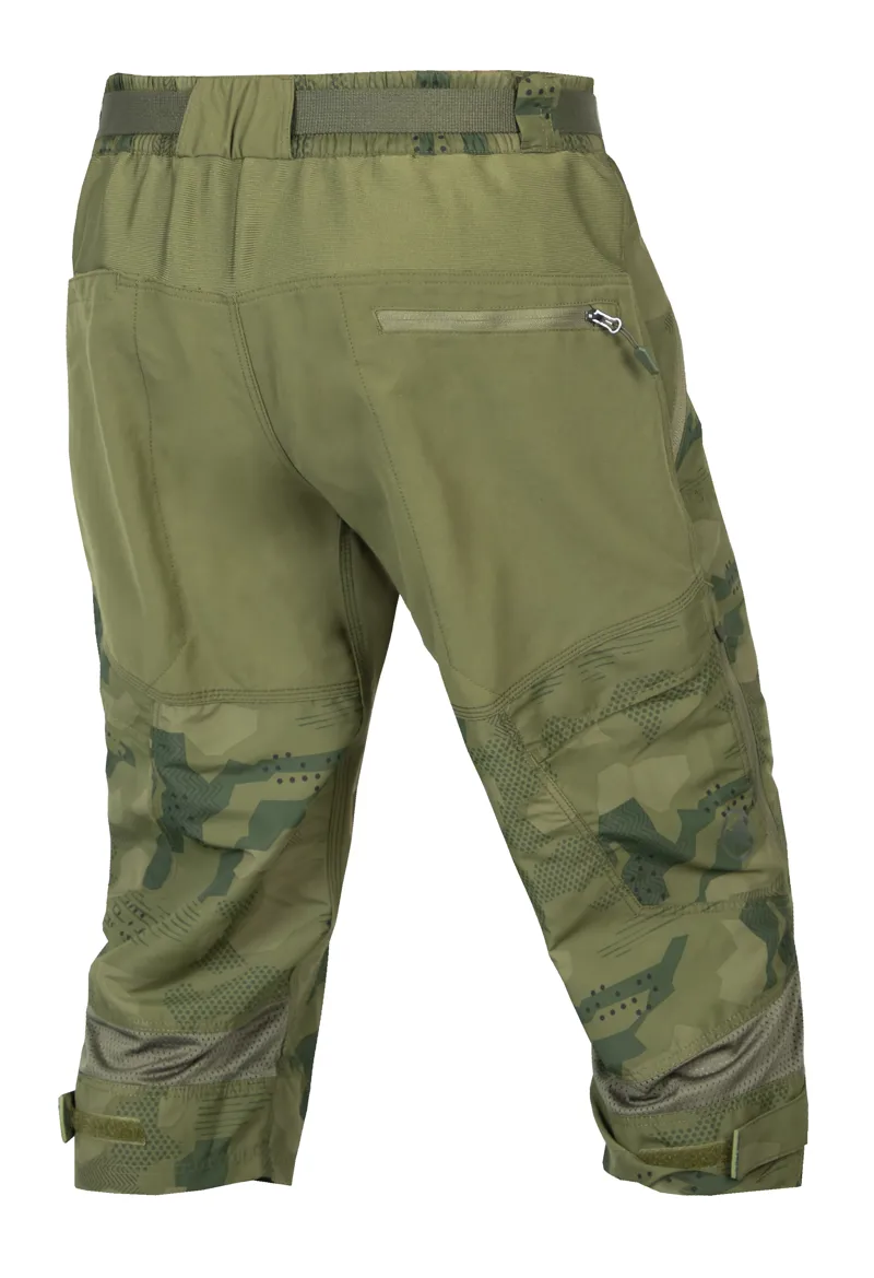 Endura Hummvee 3/4  MTB Shorts Tonal Olive Camo-1