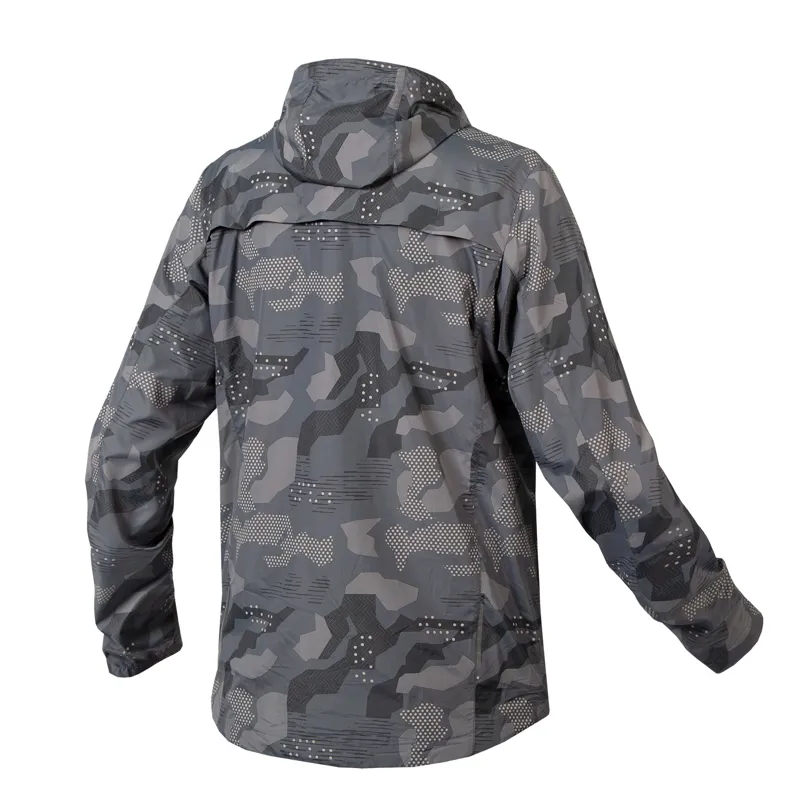 Endura Hummvee Windproof Shell Jacket Grey Camo-1
