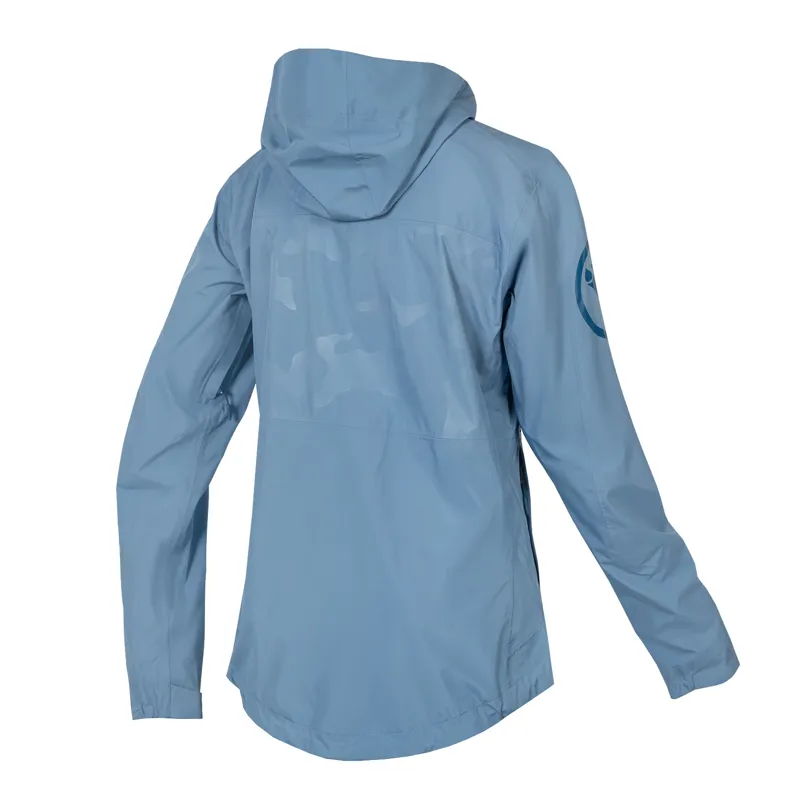 Endura SingleTrack ExoShell20 Womens Jacket II Steel Blue-1