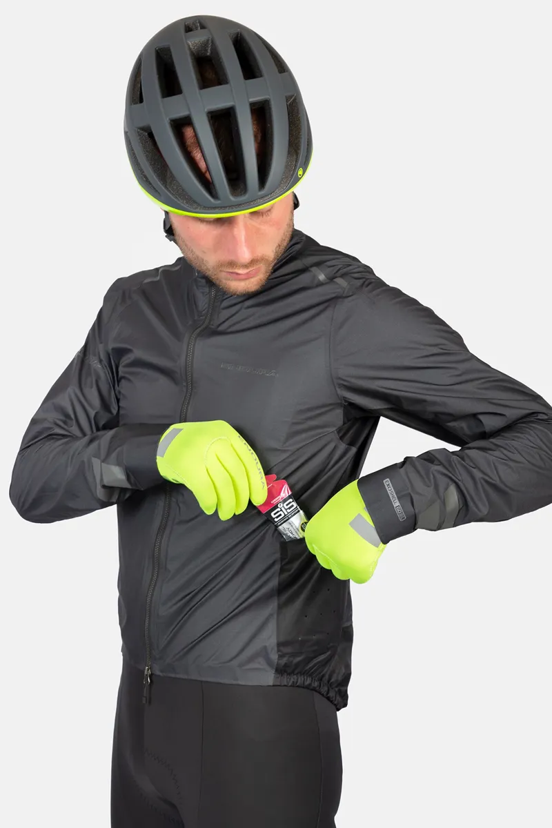 Endura Pro SL Waterproof Shell Road Jacket Black-2