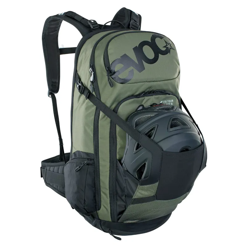 Evoc FR Tour E-Ride Protector Backpack Dark Olive/Black-1