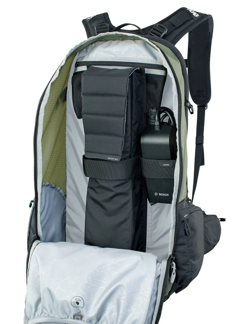 Evoc FR Tour E-Ride Protector Backpack Dark Olive/Black-7