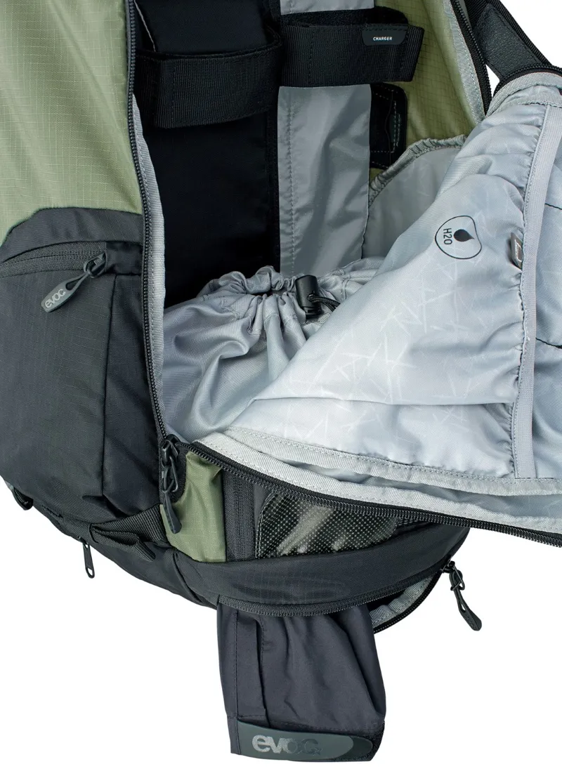 Evoc FR Tour E-Ride Protector Backpack Dark Olive/Black-12