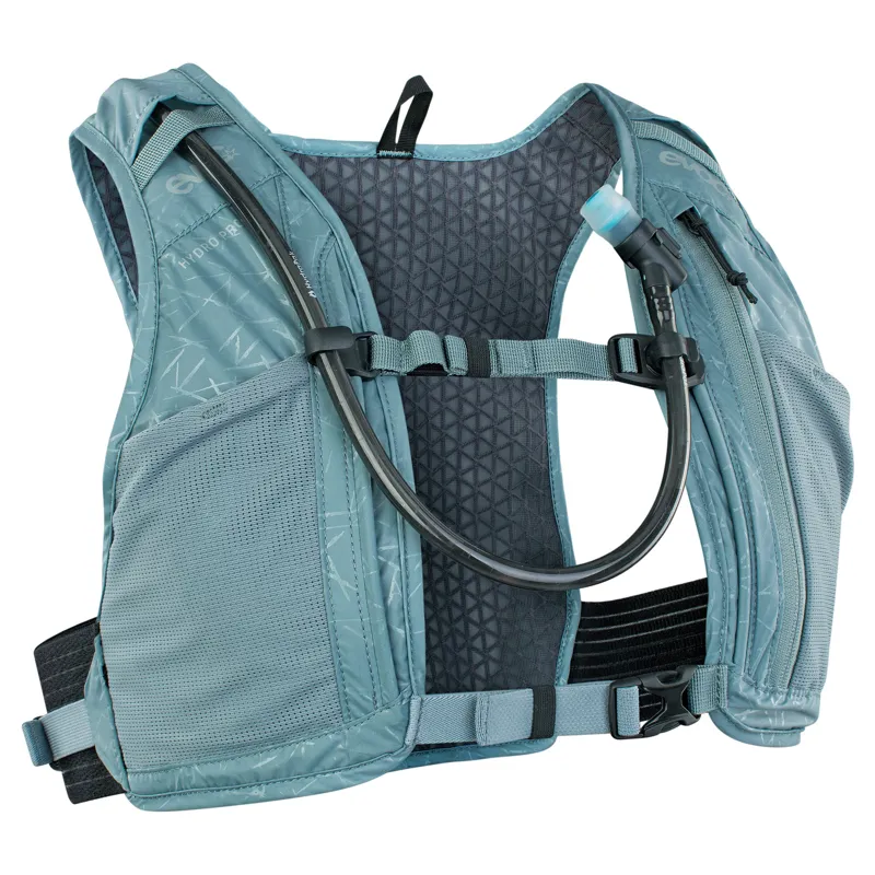 Evoc Hydro Pro Hydration Pack 1.5L + 1.5L Bladder One Size Steel-3