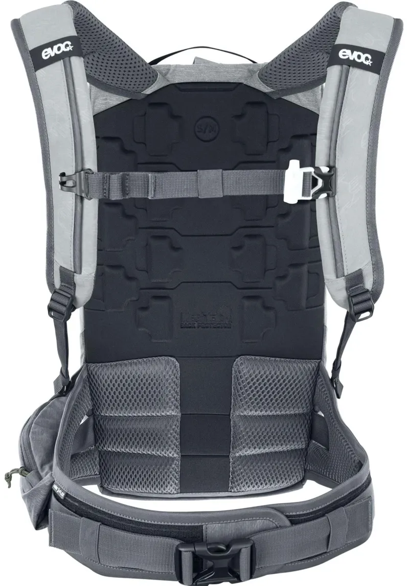 Evoc Trail Pro Protector Backpack 10L Stone/Carbon Grey-1
