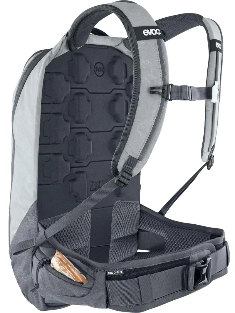 Evoc Trail Pro Protector Backpack 10L Stone/Carbon Grey-7