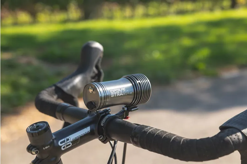 Exposure Strada MK11 Road Sport Remote Switch Front Light Gunmetal Black-2