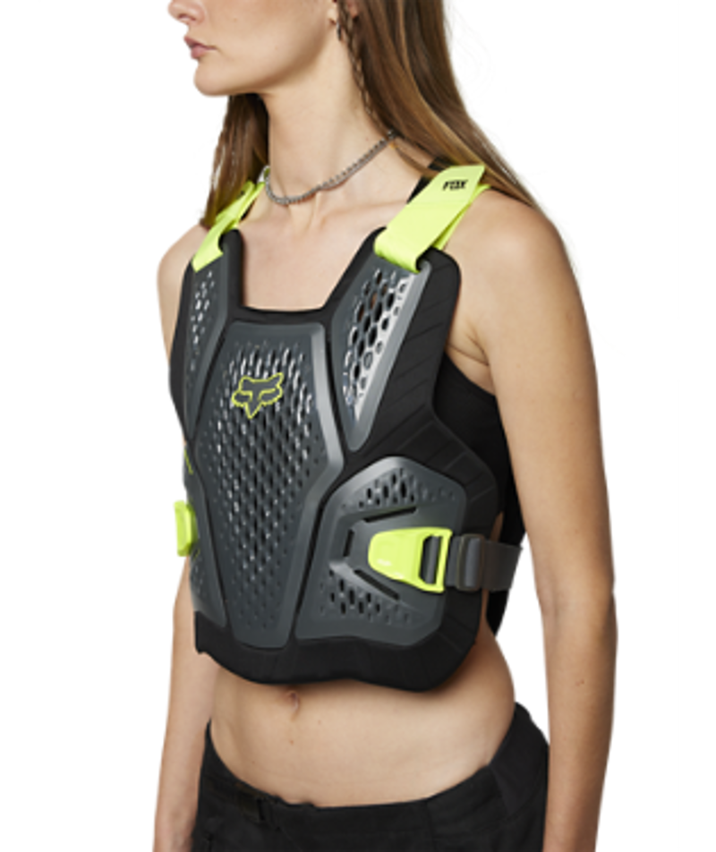 Fox Raceframe Impact SB D3O Chest Guard Dark Shadow-1