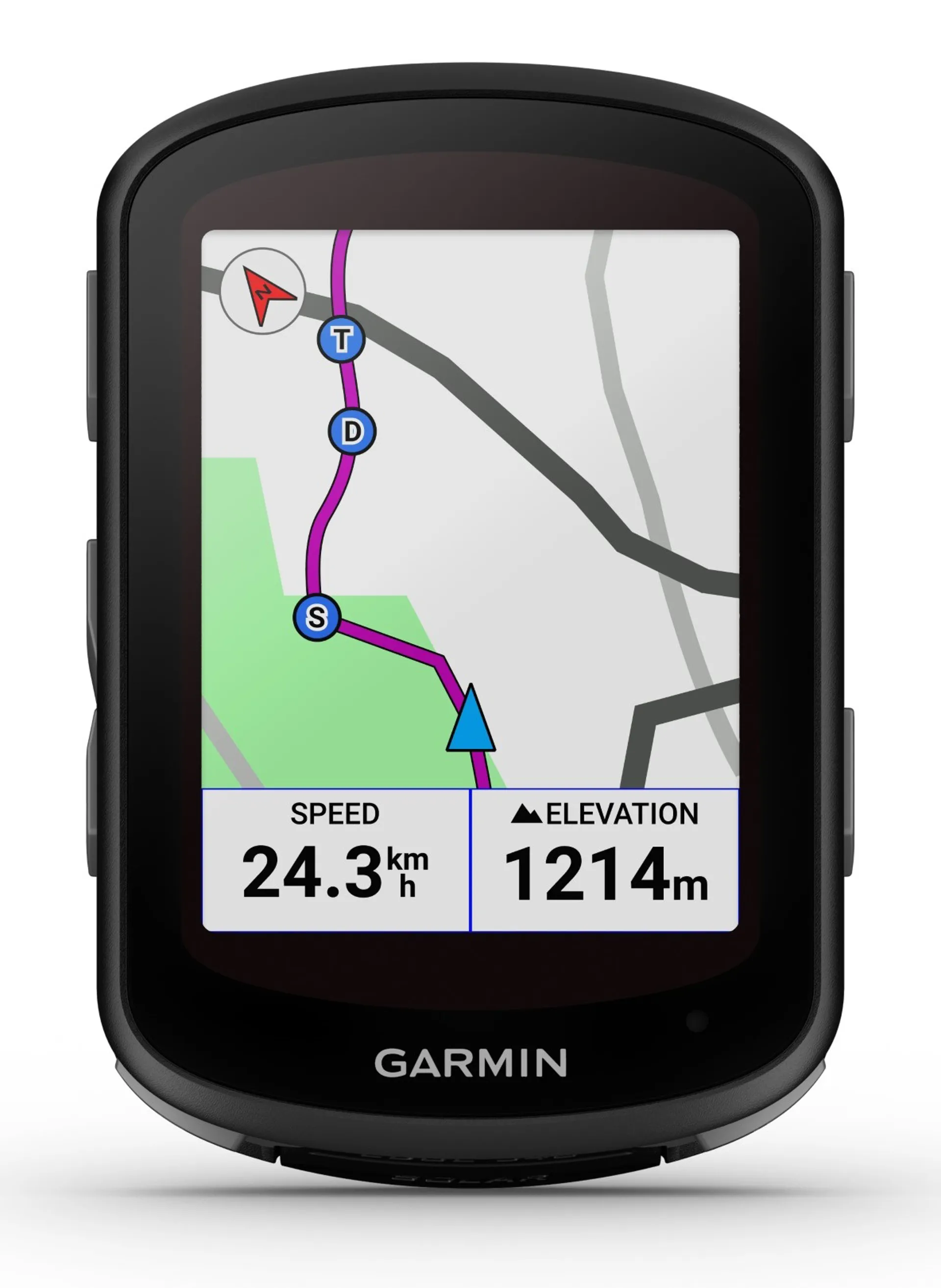 Garmin Edge 540 Solar GPS Computer Black
