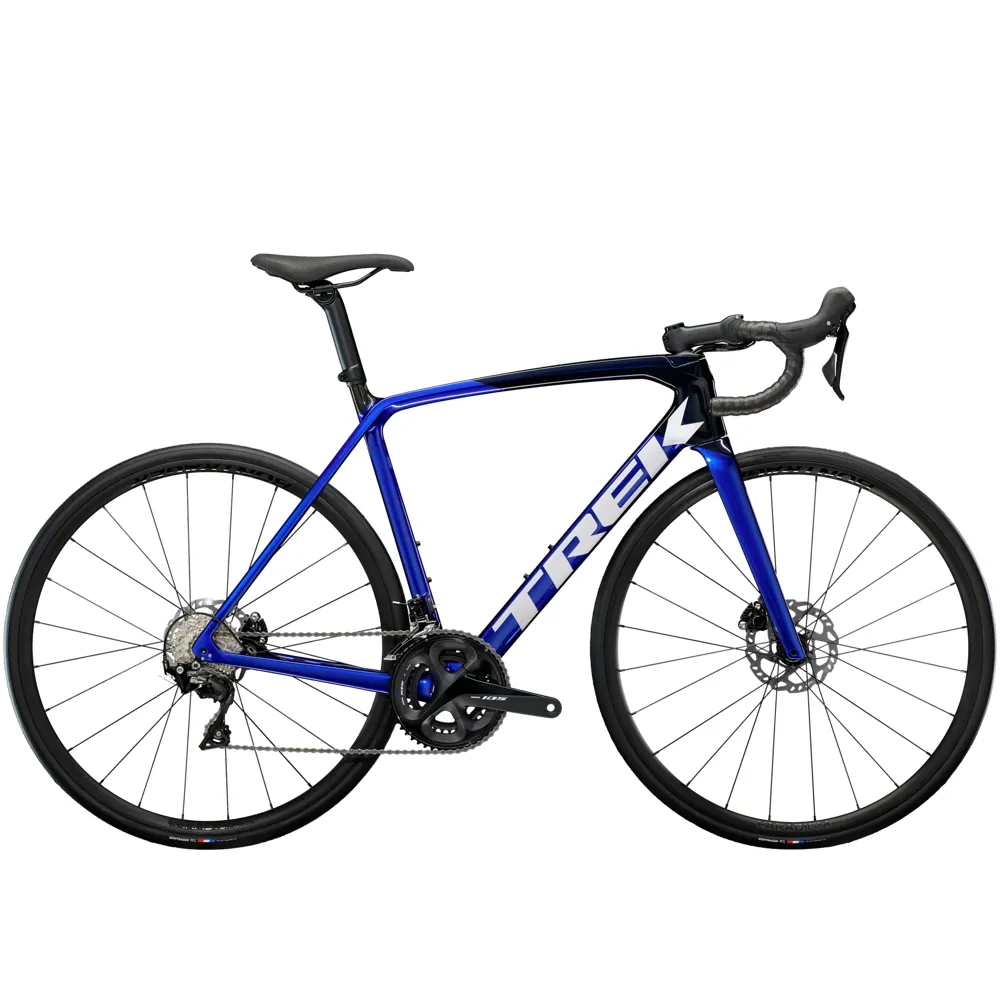 Image of Trek Emonda SL 5 Road Bike 2023 hex Blue/Deep Dark Blue