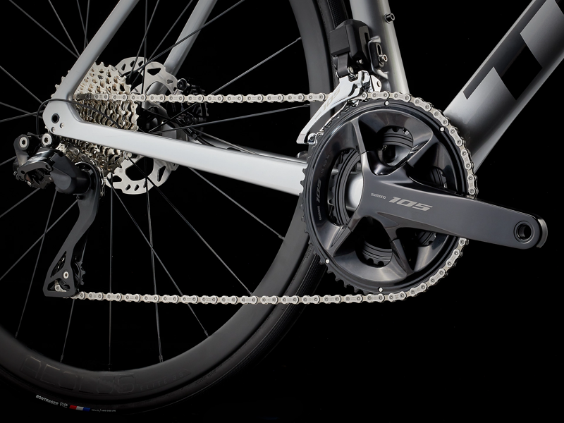 Emonda SL 6 Pro Di2 Road Bike 2023 Quick Silver/Radioactive Red-3