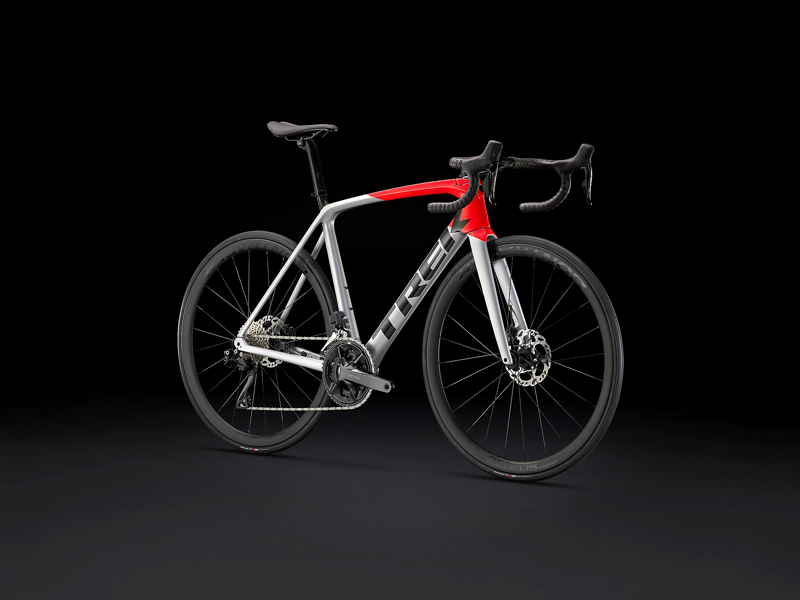 Emonda SL 6 Pro Di2 Road Bike 2023 Quick Silver/Radioactive Red-1