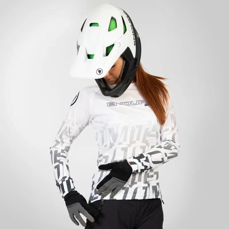 Endura MT500 Print LTD Women's LS Jersey Black-2