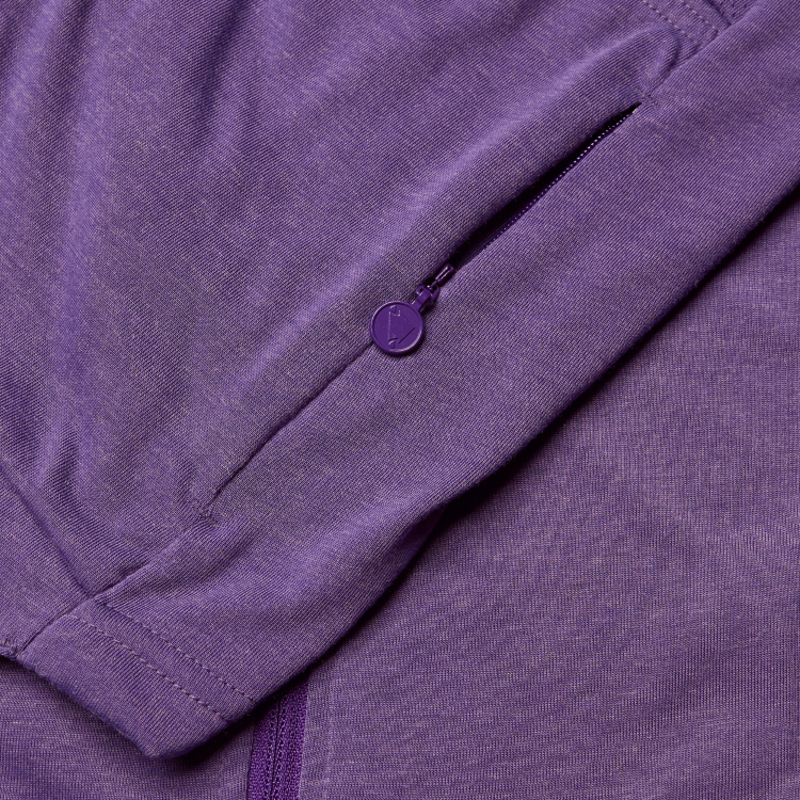 Endura Loop SS Zipped Womens Jersey Heather-5