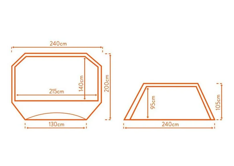 EurohikeRibble2 Person Tent-2