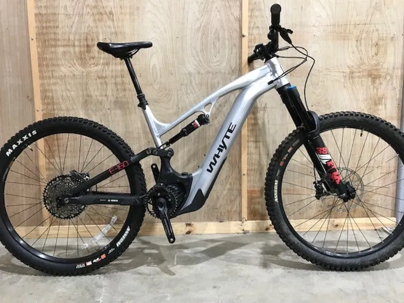 EX DEMO Whyte E-160 RS 29 XL Electric Bike 2024 Gloss Silver/Matt Black