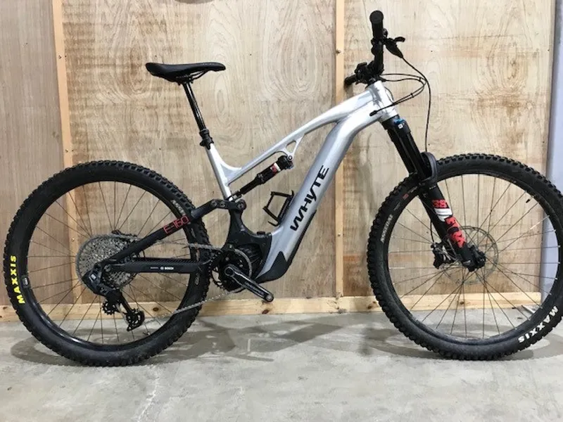EX DEMO Whyte E-160 RS 29 XL Electric Bike 2024 Gloss Silver/Matt Black