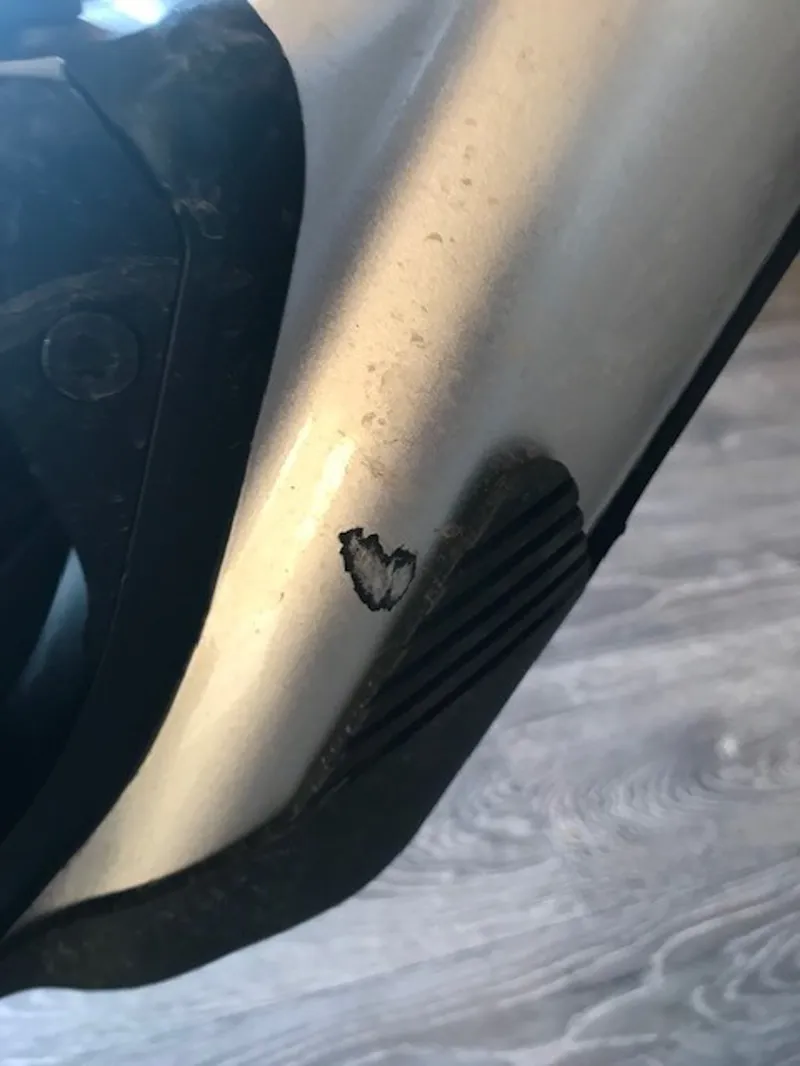 EX Demo Whyte E-160 RS 27.5 Small Electric Bike 2024 Silver/Black-5