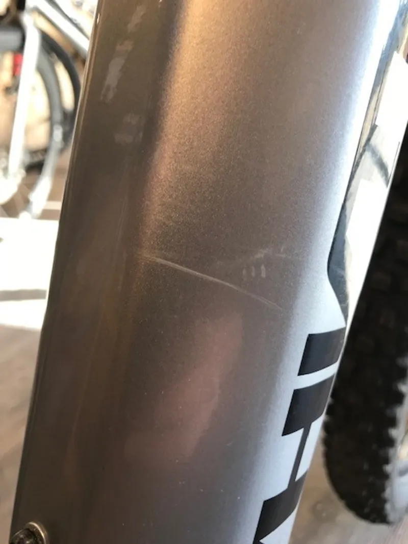 Ex Demo Whyte E-160 RS Large Electric Bike 2024 Silver/Black-2