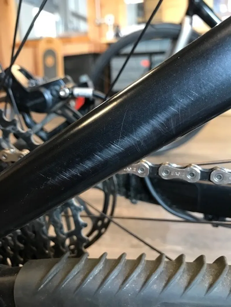 Ex Demo Whyte E-180 S Medium Mountain Bike 2024 Olive/Matte Black-5