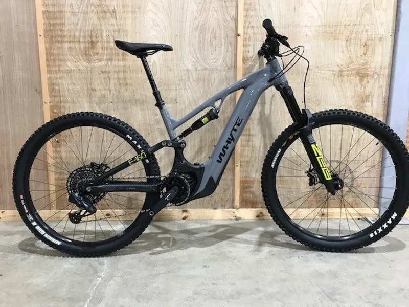 EX DEMO Whyte E-160 S 29er Large Electric Bike 2024 Gloss Grey/Matt Black