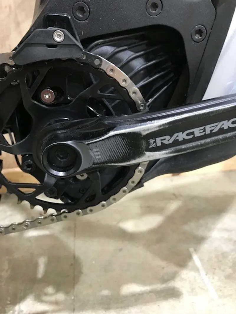 Ex Demo Whyte E-160 RS Medium Electric Bike 2024 Silver/Black-1