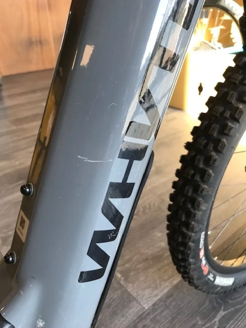 Ex Demo Whyte E-160 S Medium Electric Bike 2024 Grey/Black-4