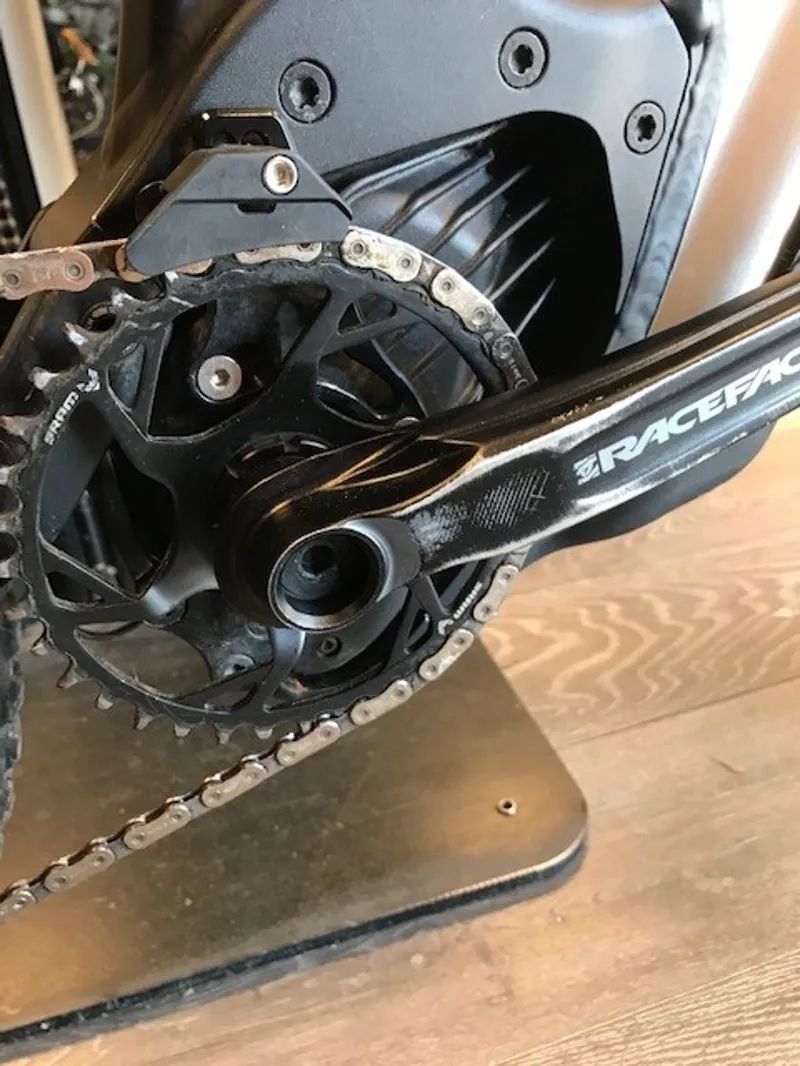 Ex Demo Whyte E-160 RS Medium Electric Bike 2024 Silver/Black-2