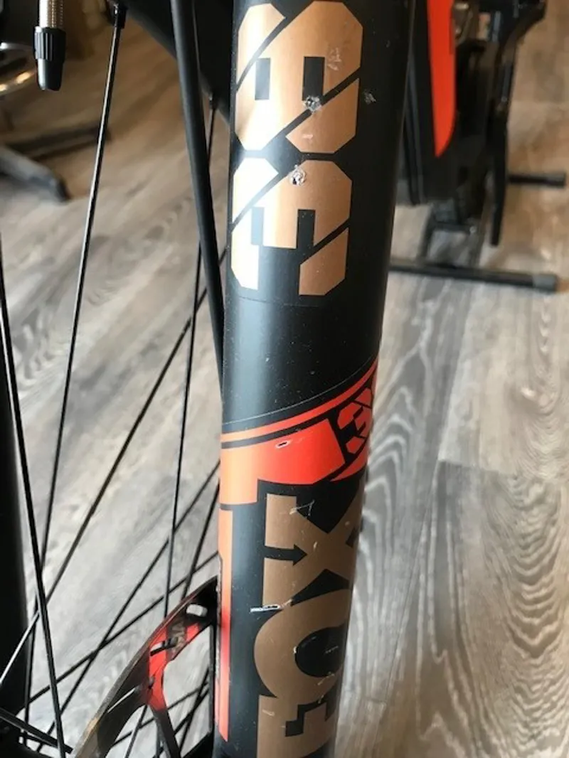 Ex Demo Whyte E-160 RSX Medium Electric Bike 2024 Orange/Matte Black-3