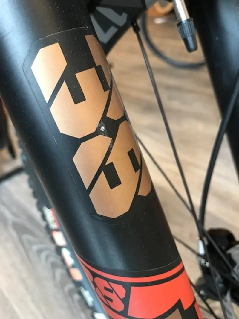 Ex Demo Whyte E-160 RSX Medium Electric Bike 2024 Orange/Matte Black-4