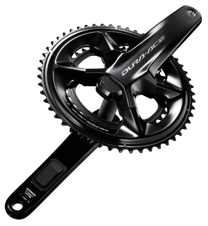 Shimano Dura-Ace FC-R9200-P 12-Speed Double Power Meter Chainset Black-1