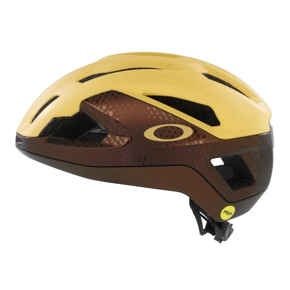 Oakley Oakley ARO3 Endurance MIPS Road Helmet Curry/Red/Bronze Colourshift