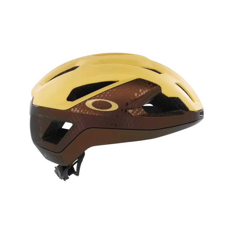 Oakley ARO3 Endurance MIPS Road Helmet Curry/Red/Bronze Colourshift-3