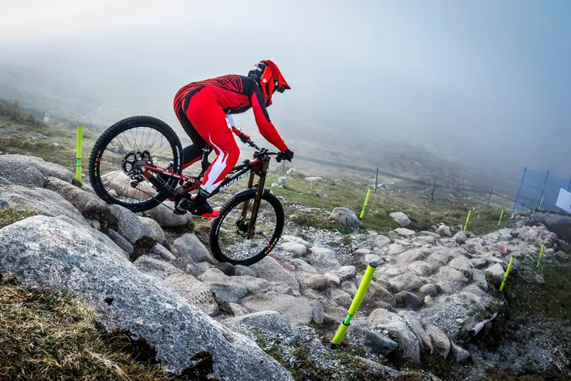 Santa Cruz V10 CC DH S Mx Downhill Bike 2026 Gloss Black Sparkle-1