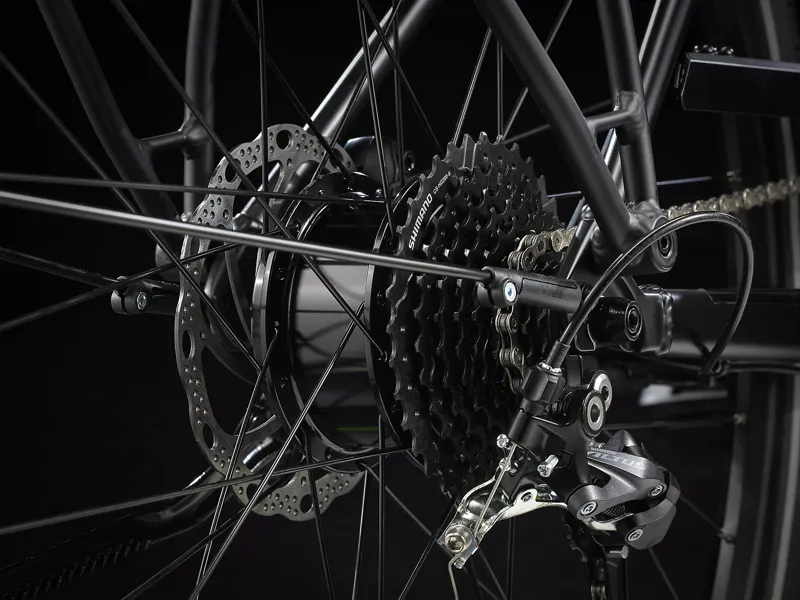 Trek FX+ 2 Hybrid Electric Bike Satin Trek Black-3