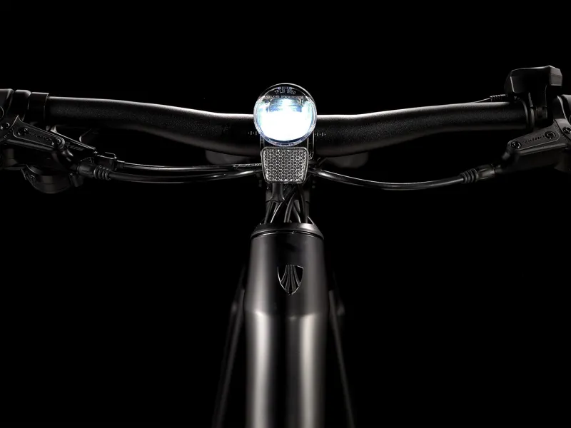 Trek FX+ 2 Hybrid Electric Bike Satin Trek Black-7