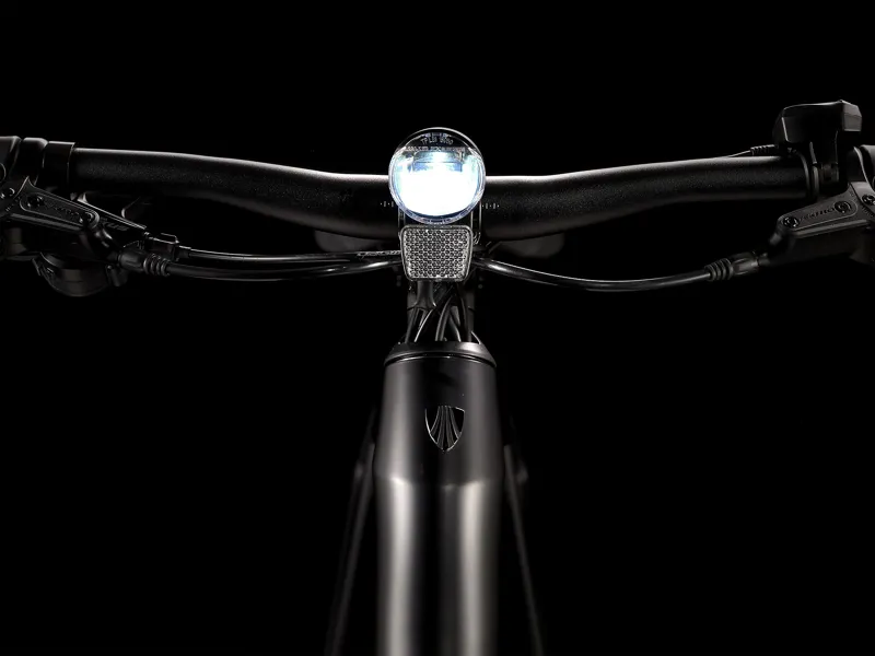 Trek FX+ 2 Electric Hyrbrid Bike 2023 Satin Trek Black-7