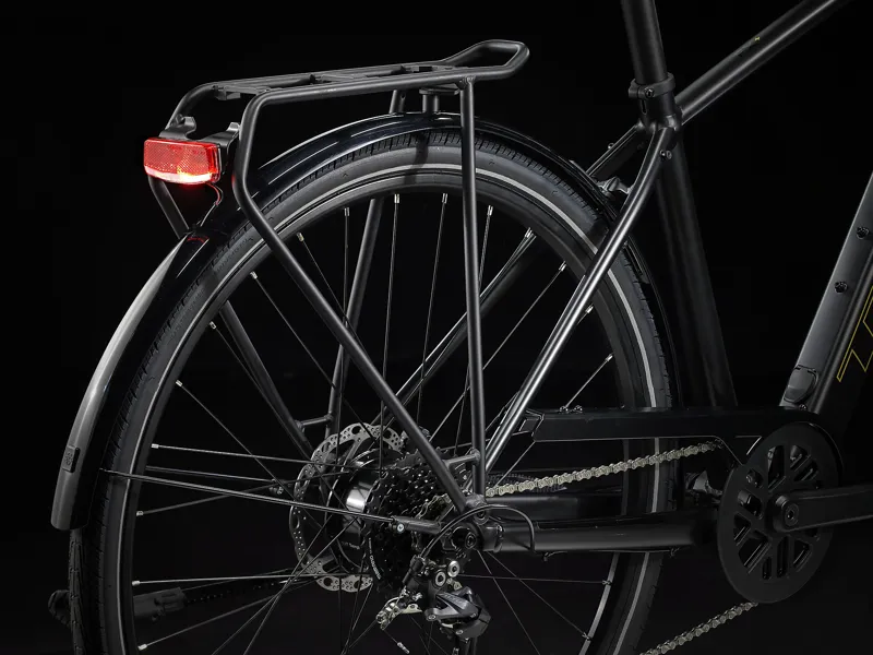 Trek FX+ 2 Electric Hyrbrid Bike 2023 Satin Trek Black-8